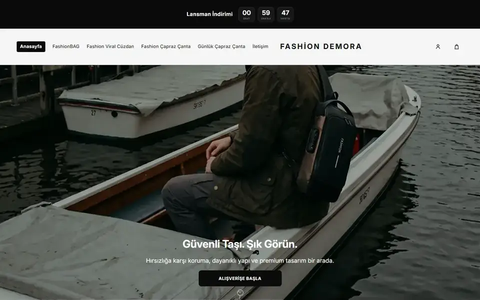Fashion Demora masaüstü görünümü